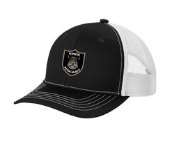 Image of Port Authority® Youth Snapback Trucker Cap