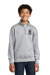 Image of Port & Company ® Youth Core Fleece 1/4-Zip Pullover Sweatshirt