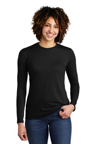 Allmade® Women’s Tri-Blend Long Sleeve Tee image thumbnail