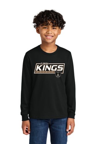 Next Level Apparel Youth Cotton Long Sleeve Tee NL3311 image thumbnail