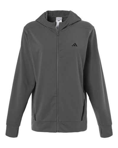 Women's Game & Go Fleece Full-Zip Hooded Sweatshirt - AT209 image thumbnail