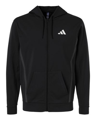 Men's Game & Go Fleece Full-Zip Hooded Sweatshirt - AT208 image thumbnail