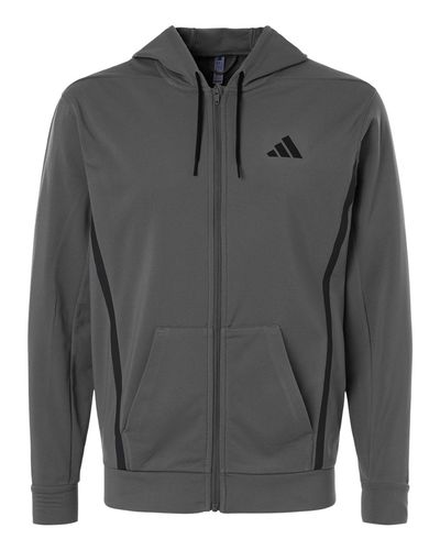 Men's Game & Go Fleece Full-Zip Hooded Sweatshirt - AT208 image thumbnail