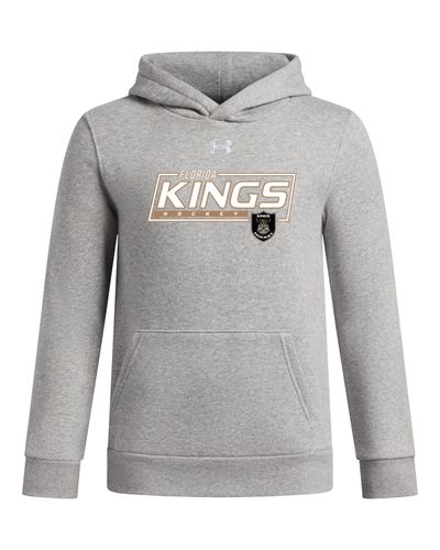 UA Icon Fleece Team Boys' Hoodie image thumbnail