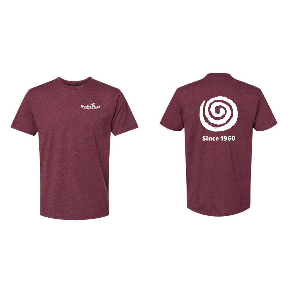 1960 Tee Heather Maroon primary image