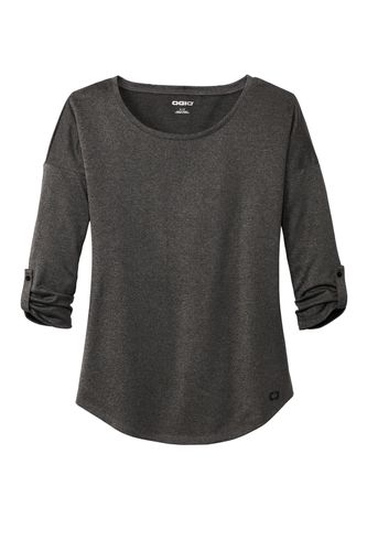 OGIO Women's Gravitate Scoop 3/4-Sleeve image thumbnail