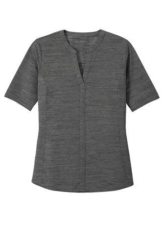 Port Authority Women's Stretch Heather Open Neck Top image thumbnail