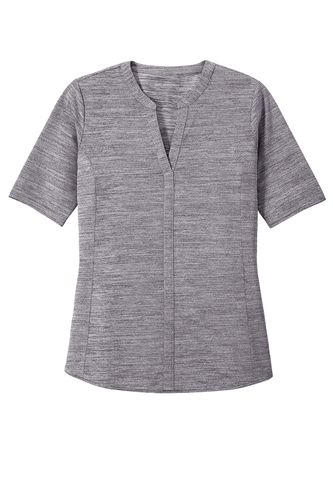 Port Authority Women's Stretch Heather Open Neck Top image thumbnail