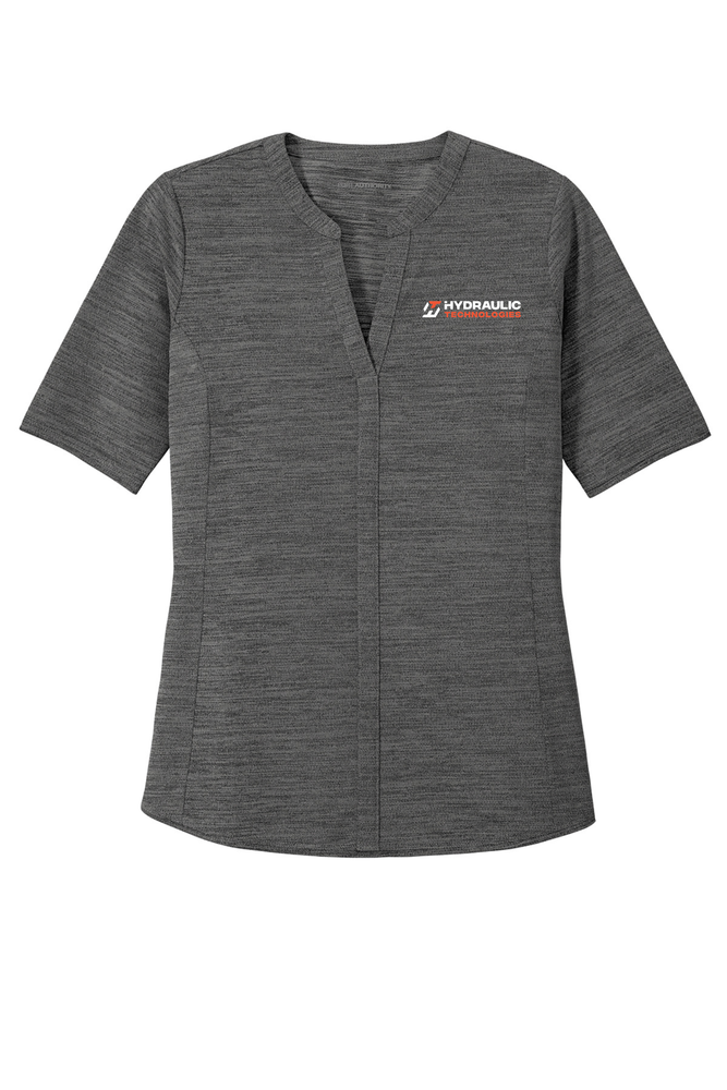 Port Authority Women's Stretch Heather Open Neck Top primary image