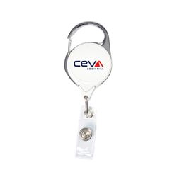 Image of No-Twist Carabiner Badge Reel