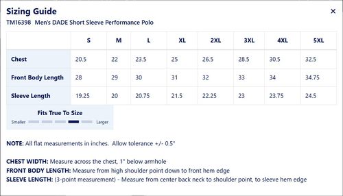 Men's Short Sleeve Performance Polo image thumbnail