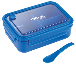 Image of Three Compartment Food Storage Bento Box