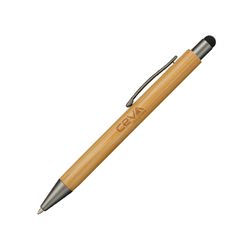 Image of Bamboo Quick-Dry Gel Ballpoint Stylus Pen
