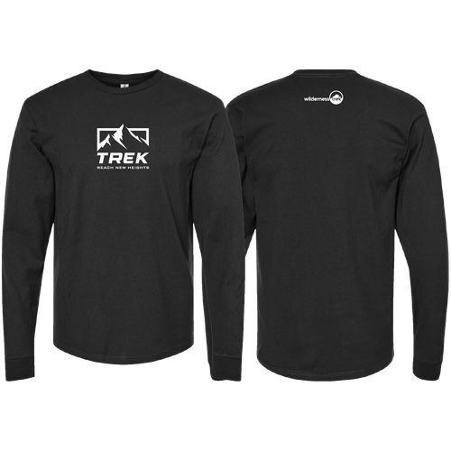 Tultex - Heavyweight Jersey Long Sleeve T-Shirt - Trek, Reach New Heights image thumbnail