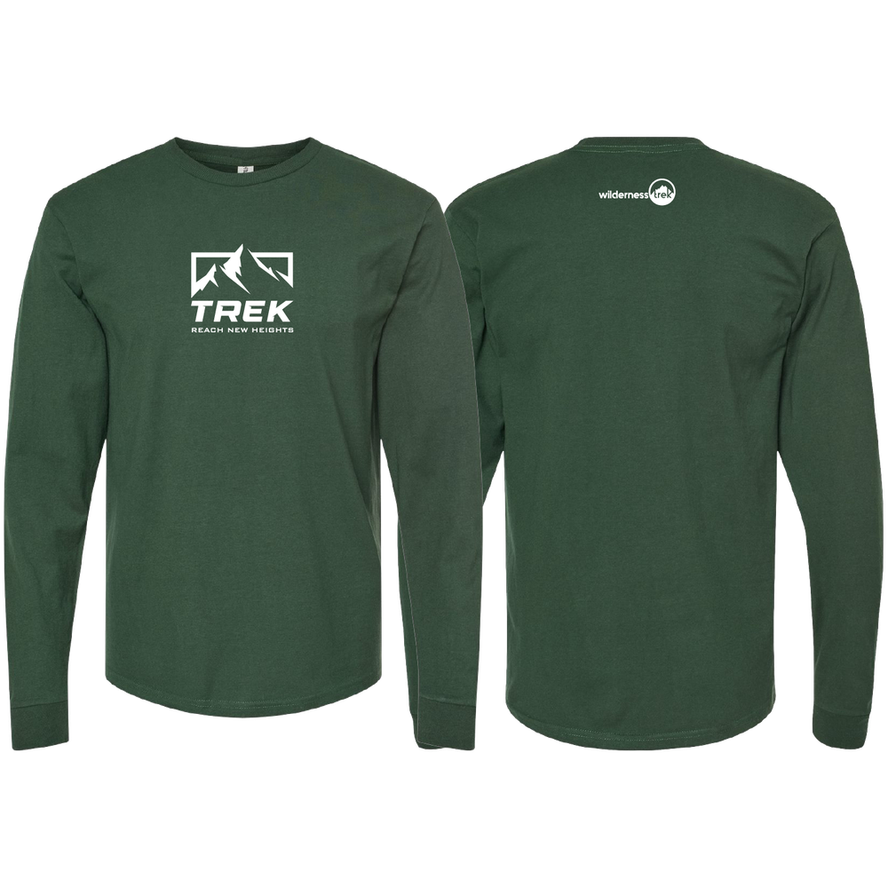 Tultex - Heavyweight Jersey Long Sleeve T-Shirt - Trek, Reach New Heights primary image
