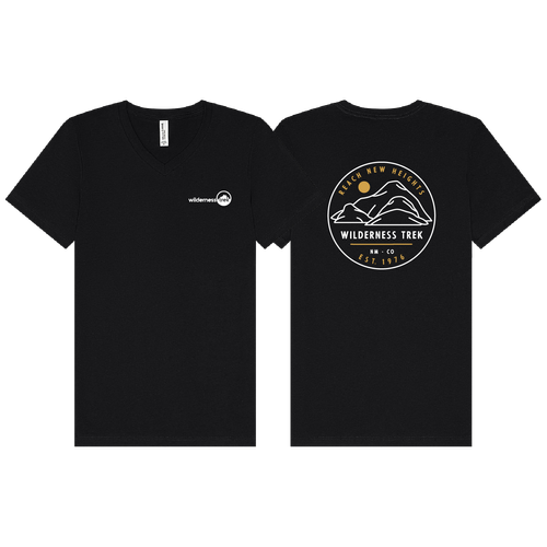 BELLA + CANVAS - Jersey V-Neck Tee - Reach New Heights Circle image thumbnail