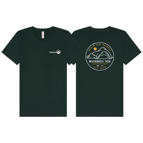 BELLA + CANVAS - Jersey V-Neck Tee - Reach New Heights Circle image thumbnail