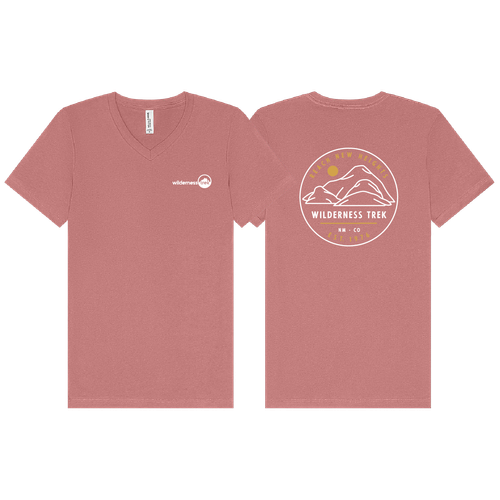 BELLA + CANVAS - Jersey V-Neck Tee - Reach New Heights Circle image thumbnail