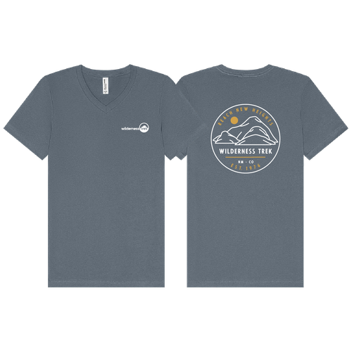 BELLA + CANVAS - Jersey V-Neck Tee - Reach New Heights Circle image thumbnail