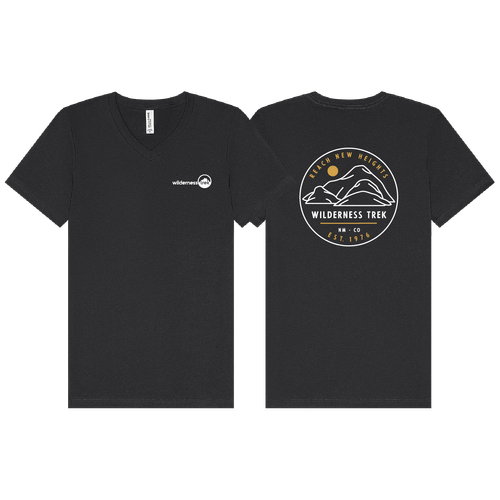 BELLA + CANVAS - Jersey V-Neck Tee - Reach New Heights Circle image thumbnail