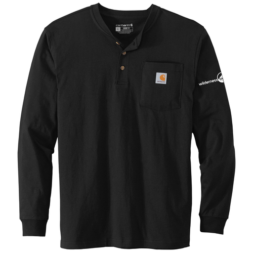 Carhartt® Long Sleeve Henley T-Shirt (Sleeve EMB) image thumbnail