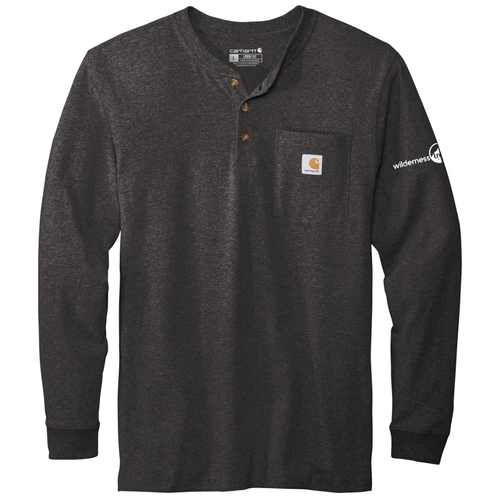 Carhartt® Long Sleeve Henley T-Shirt (Sleeve EMB) image thumbnail
