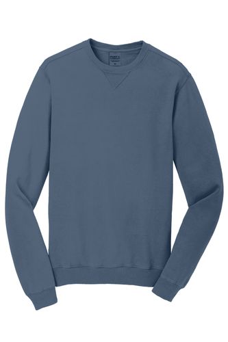 UNISEX Port & Co Pigment-Dyed Crewneck Sweatshirt - PC098 est image thumbnail
