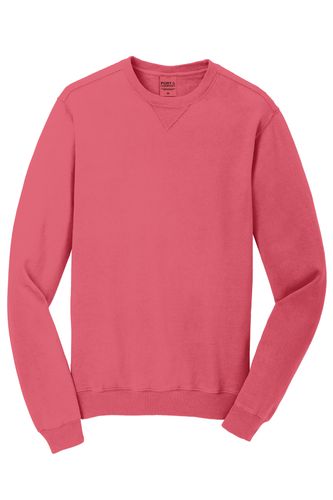UNISEX Port & Co Pigment-Dyed Crewneck Sweatshirt - PC098 est image thumbnail