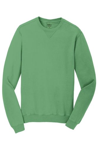 UNISEX Port & Co Pigment-Dyed Crewneck Sweatshirt - PC098 est image thumbnail
