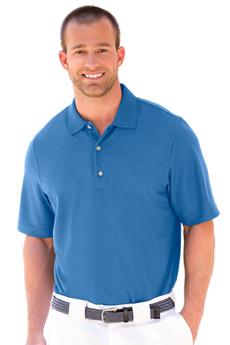 MEN'S Greg Norman Play Dry® Performance Mesh Polo - GNS3K440 LC image thumbnail