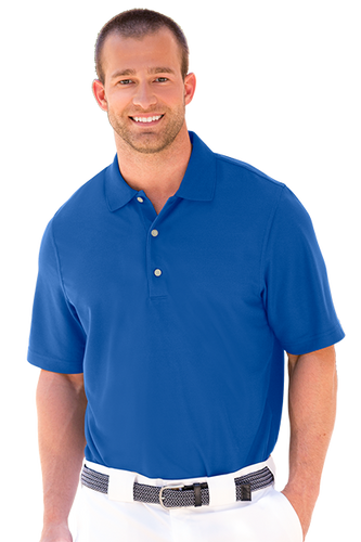 MEN'S Greg Norman Play Dry® Performance Mesh Polo - GNS3K440 LC image thumbnail