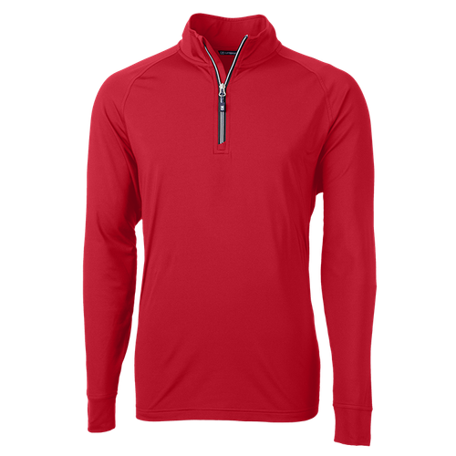 MEN'S BIG & TALL Cutter & Buck Adapt Eco Knit Stretch Recycled 1/4 Zip - BCK01143 image thumbnail