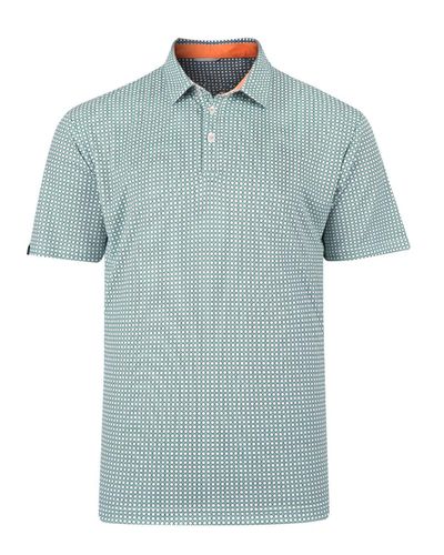 MEN'S Swannies Tanner Printed Polo - SW2200 LC image thumbnail