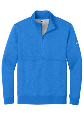 MEN'S Nike Club Fleece Sleeve Swoosh 1/2 Zip - NKDX6718 image thumbnail