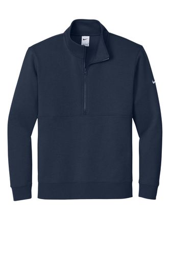 MEN'S Nike Club Fleece Sleeve Swoosh 1/2 Zip - NKDX6718 image thumbnail