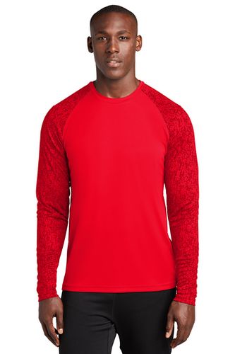 MEN'S Sport-Tek Long Sleeve Digi Camo Tee - ST460LS image thumbnail