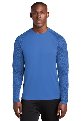 MEN'S Sport-Tek Long Sleeve Digi Camo Tee - ST460LS image thumbnail