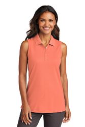 Image of LADIES Port Authority Dry Zone UV Micro-Mesh Sleeveless Polo - LK110SV