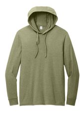 Image of UNISEX Allmade Tri-Blend Hoodie Tee - AL6003