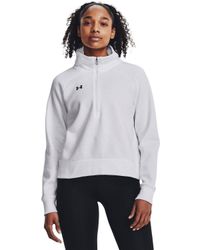 Image of LADIES Under Armour Rival Fleece 1/4 Zip - 1379492 LC