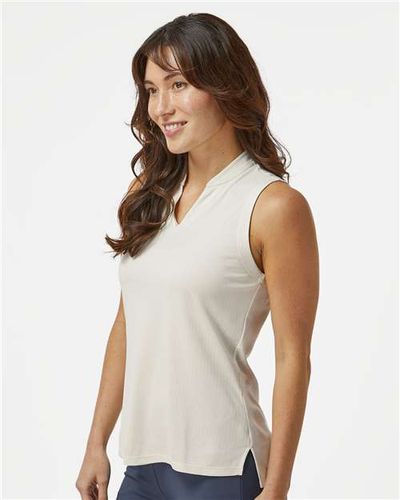 LADIES Adidas Ultimate365 Textured Sleeveless Shirt - A1001 image thumbnail