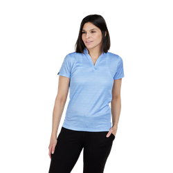 Image of LADIES Storm Creek Unwinder Bamboo Printed Polo - 1885