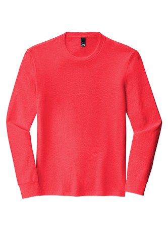 UNISEX District Made Perfect Tri Long Sleeve Tee - DM132 image thumbnail