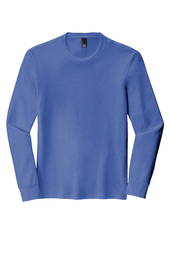 UNISEX District Made Perfect Tri Long Sleeve Tee - DM132 image thumbnail