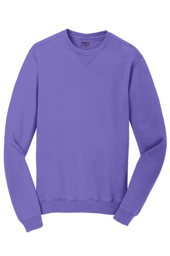 UNISEX Port & Co Pigment-Dyed Crewneck Sweatshirt - PC098 est image thumbnail