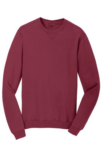 UNISEX Port & Co Pigment-Dyed Crewneck Sweatshirt - PC098 est image thumbnail