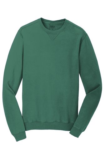 UNISEX Port & Co Pigment-Dyed Crewneck Sweatshirt - PC098 est image thumbnail