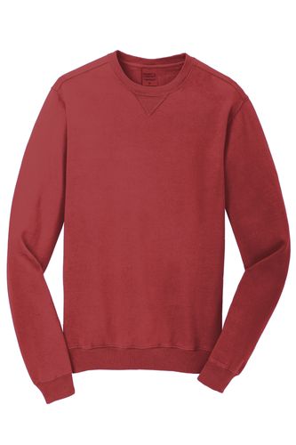 UNISEX Port & Co Pigment-Dyed Crewneck Sweatshirt - PC098 est image thumbnail