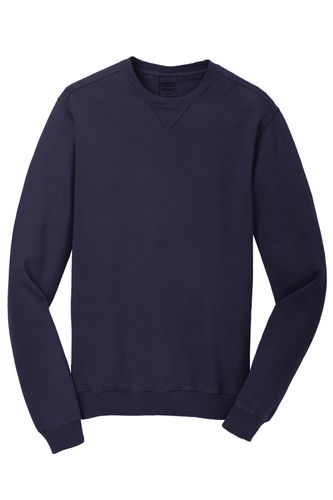 UNISEX Port & Co Pigment-Dyed Crewneck Sweatshirt - PC098 est image thumbnail