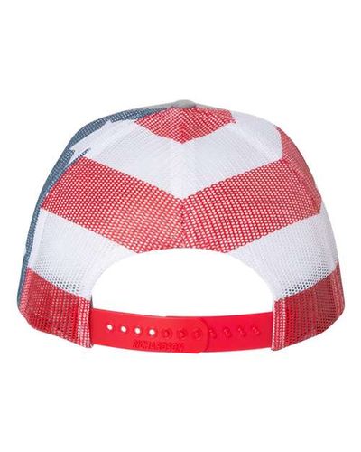 Richardson Printed Mesh Trucker Cap - 112PM image thumbnail